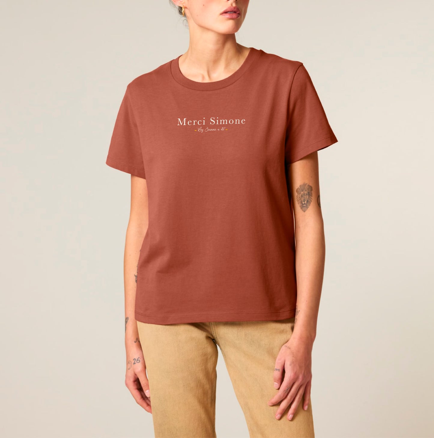 "Iconic" organic cotton women's t-shirt