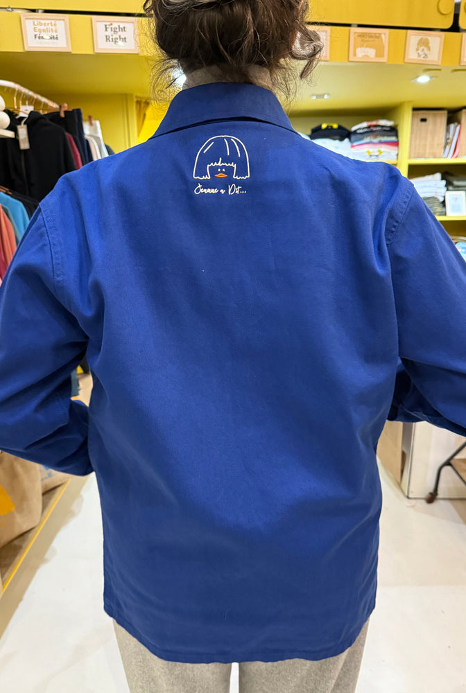 Veste bleu de travail "worker"