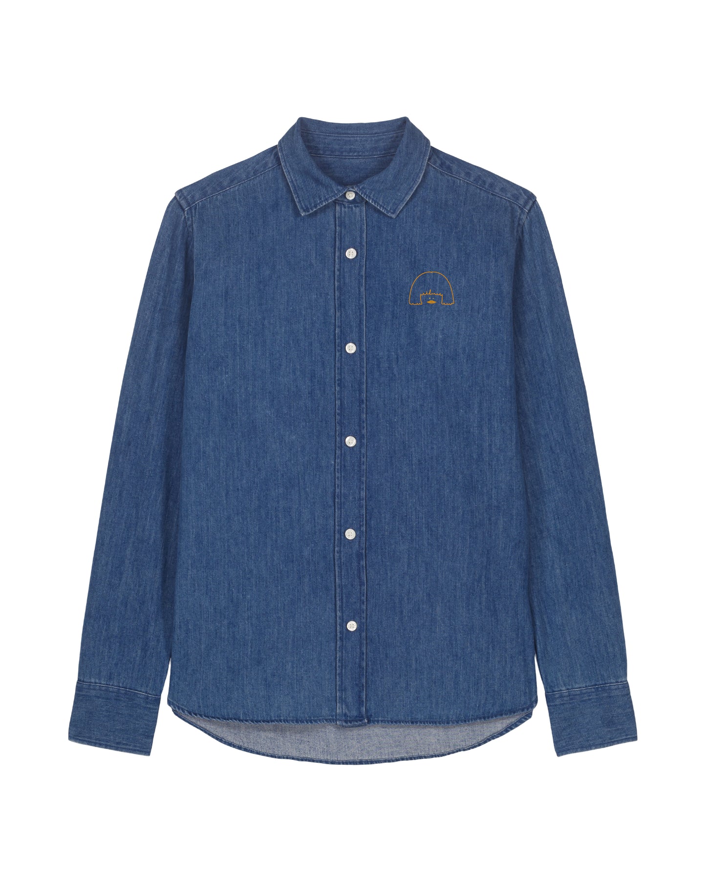 La chemise jean de Jeanne