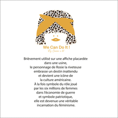 Large women's organic cotton T-shirt "Flower"