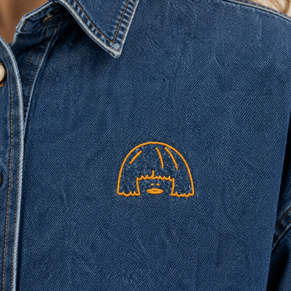Surchemise en Denim de Jeanne