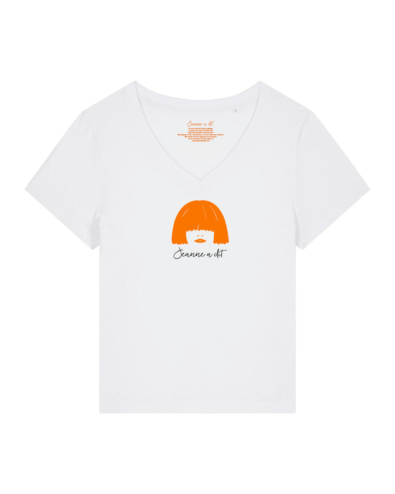 George "Iconic" organic cotton women's t-shirt with mini visual