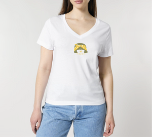 T-shirt femme en coton Bio George " We can do it "