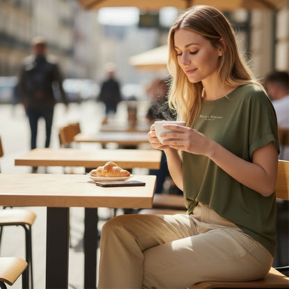 T-shirt Emma lin/coton Made in France