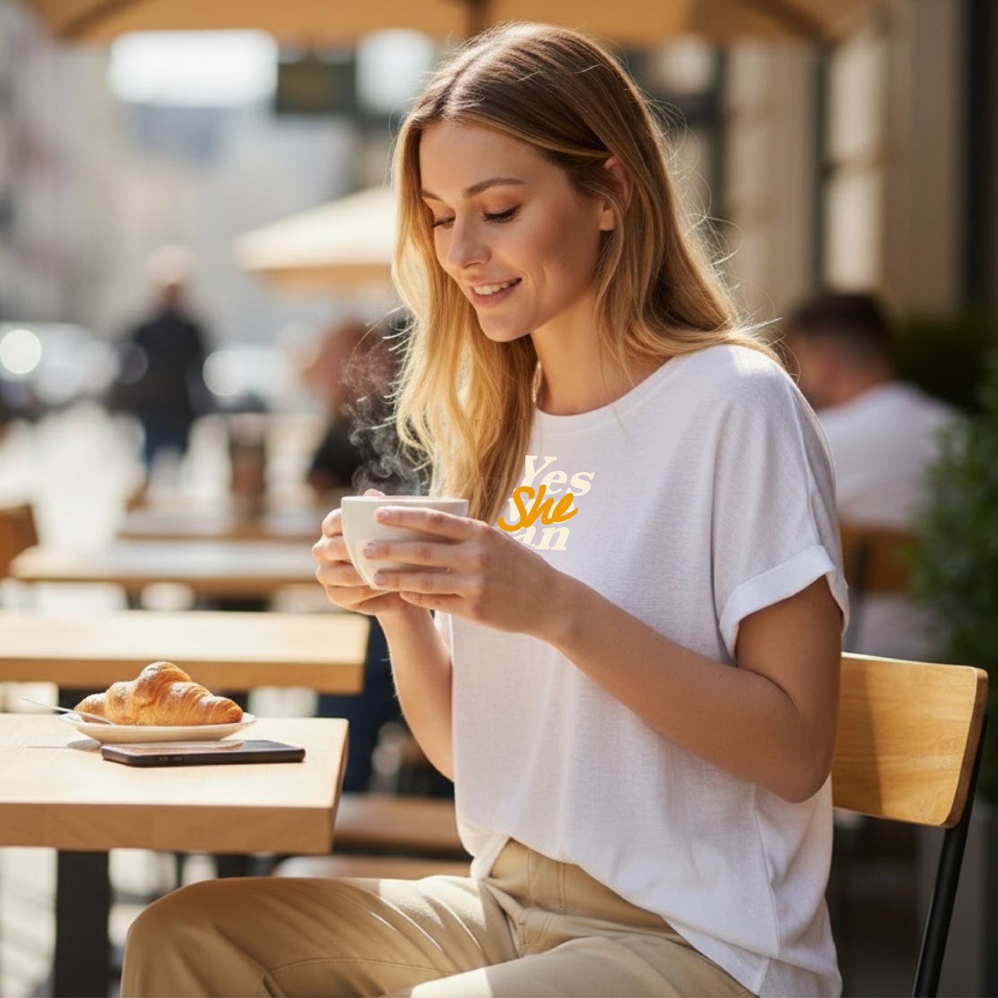 T-shirt Emma lin/coton Made in France