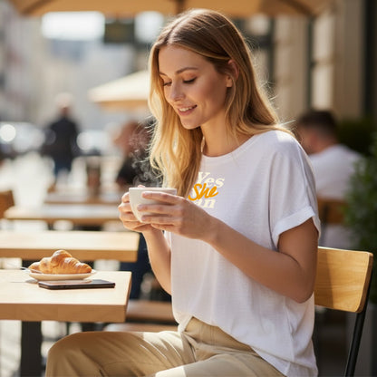 T-shirt Emma lin/coton Made in France