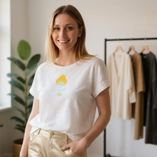 T-shirt Emma en lin Made in France