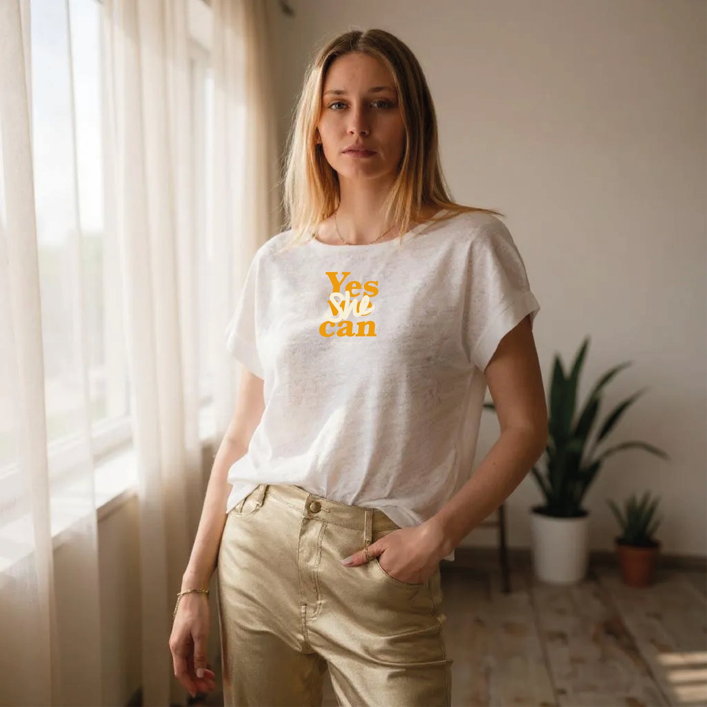 T-shirt Emma en lin Made in France