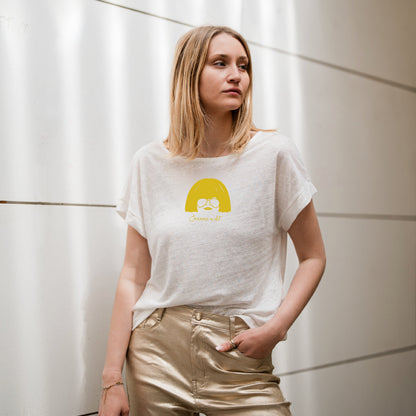T-shirt Emma en lin Made in France
