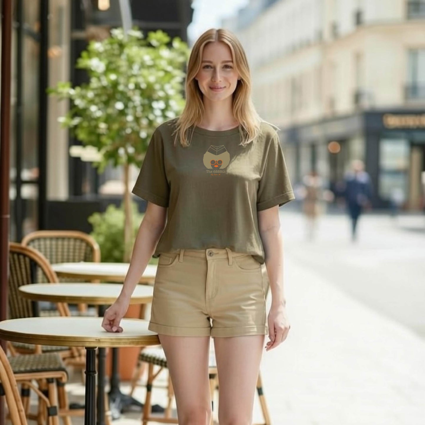 T-shirt Emma lin/coton Made in France