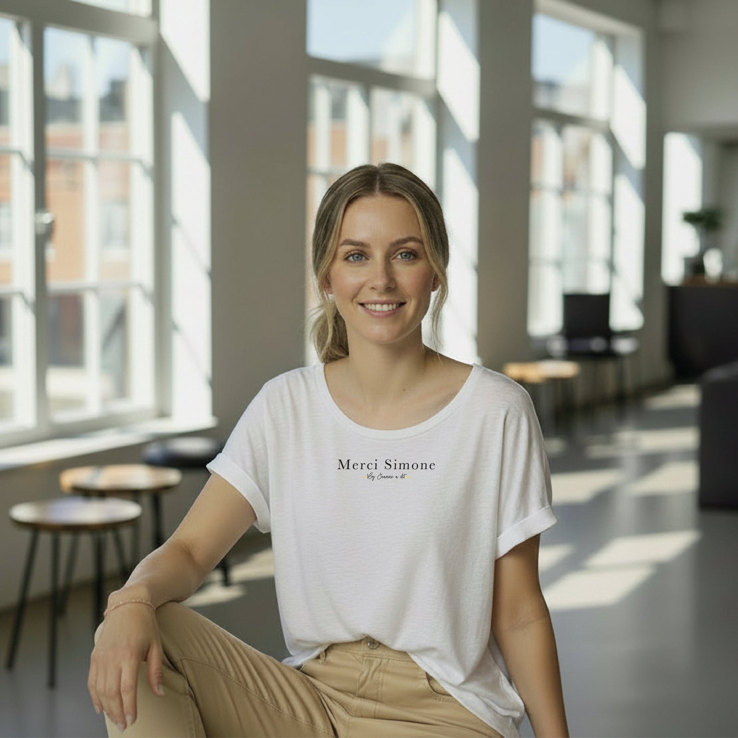 T-shirt Emma lin/coton Made in France