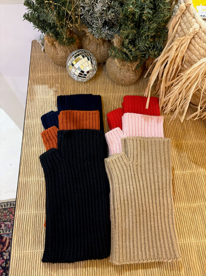 Mitaines en laine mérinos Made in France