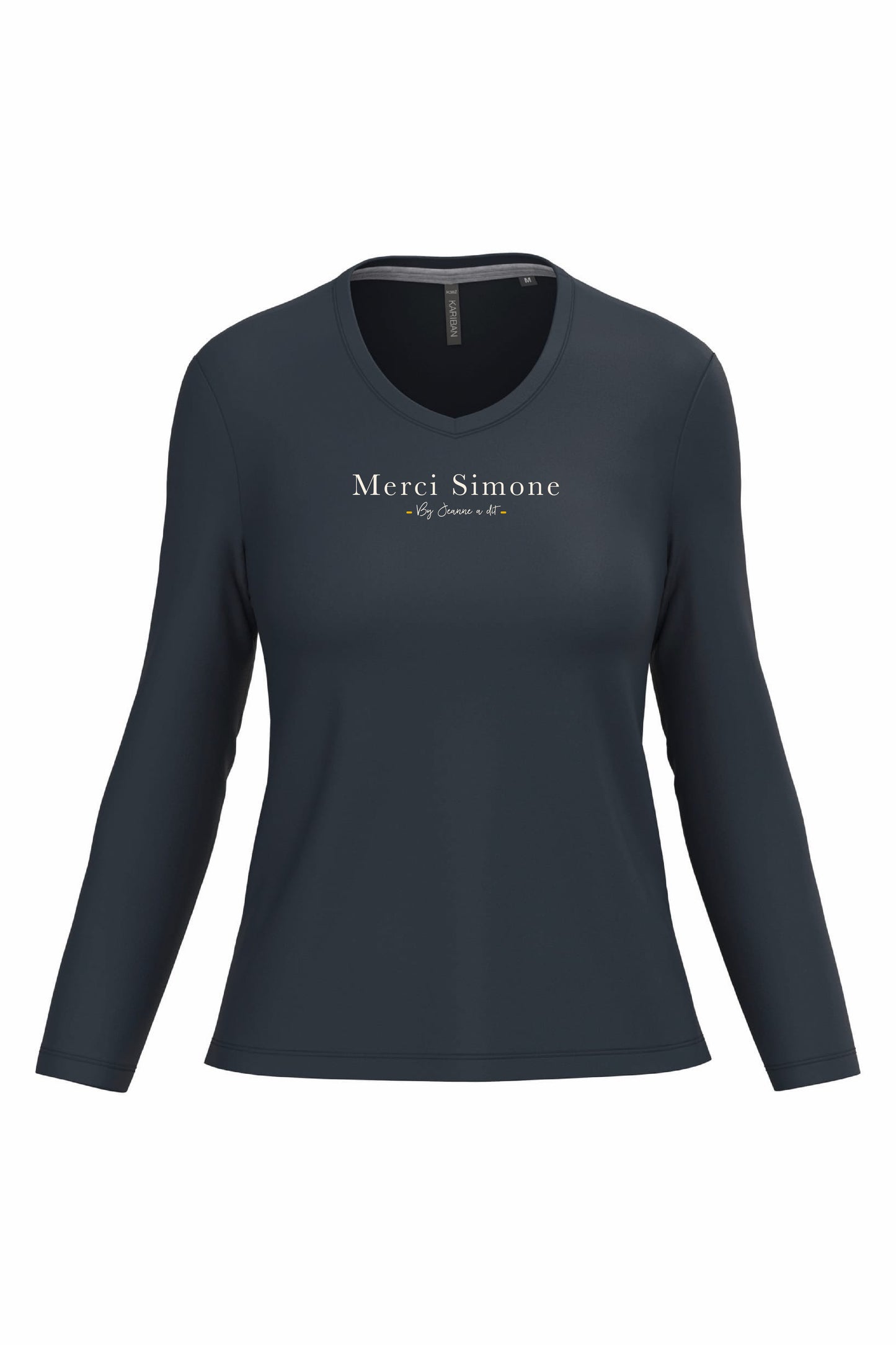 Camiseta de mujer "Iconic" de manga larga de algodón orgánico