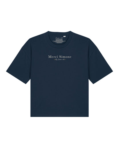 Camiseta grande de mujer de algodón orgánico "Flor"