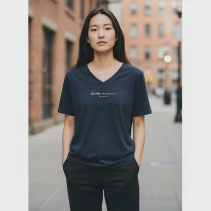 T-shirt femme en coton bio George " Giselles révolutionnelle "