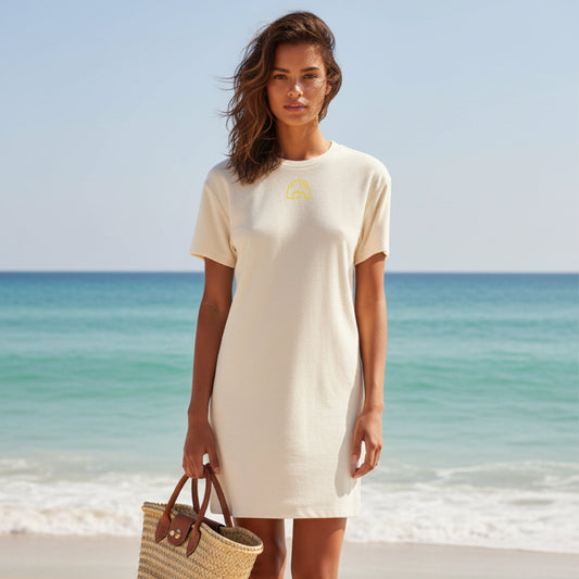 Robe en éponge femme