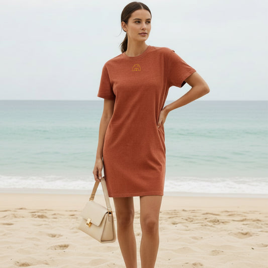Robe en éponge femme