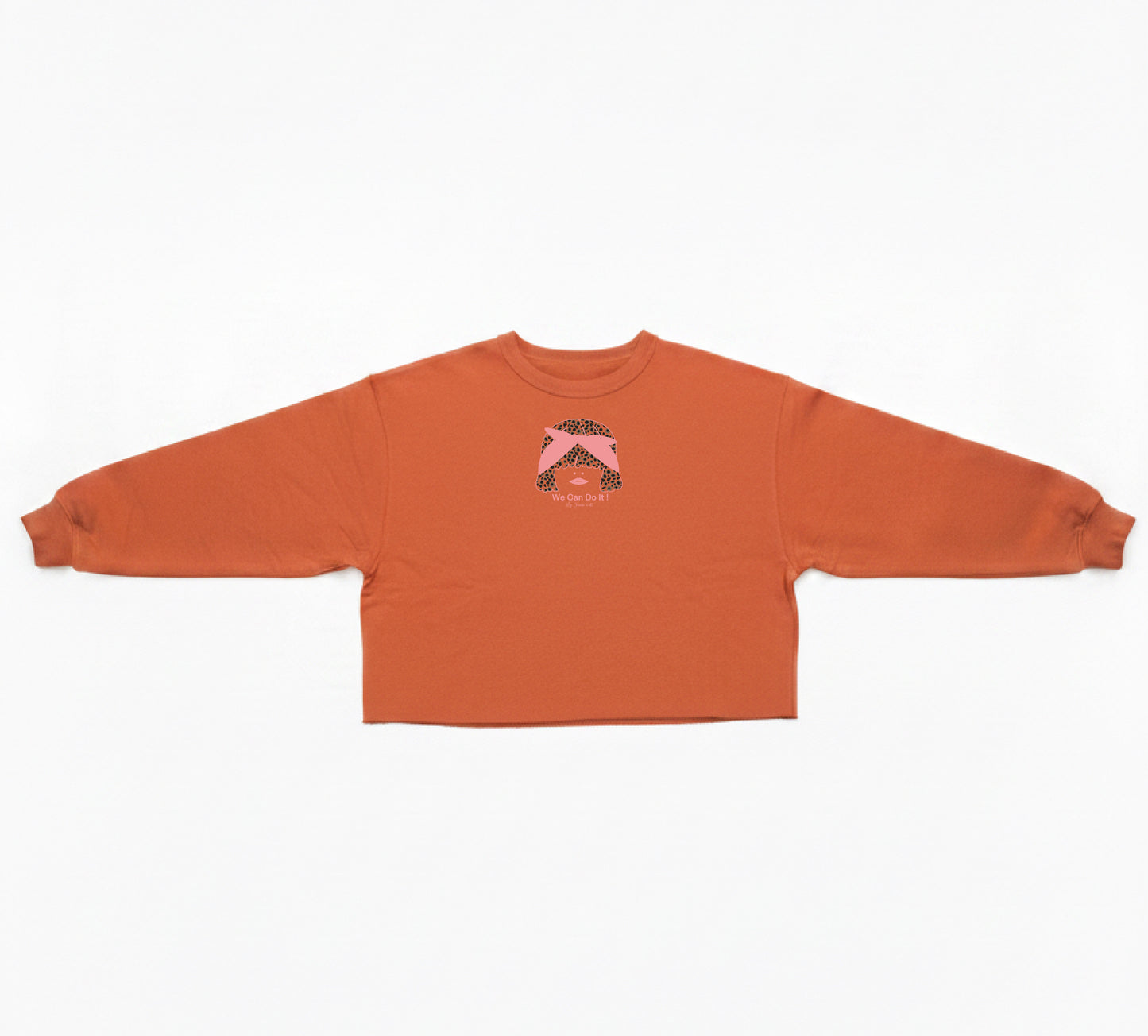 Sudadera con capucha Cropissime para mujer de "Jeanne" en algodón orgánico