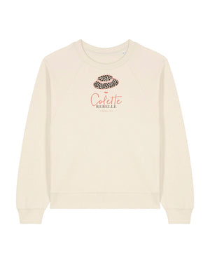 Sweat femme en coton Bio "Colette la rebelle"