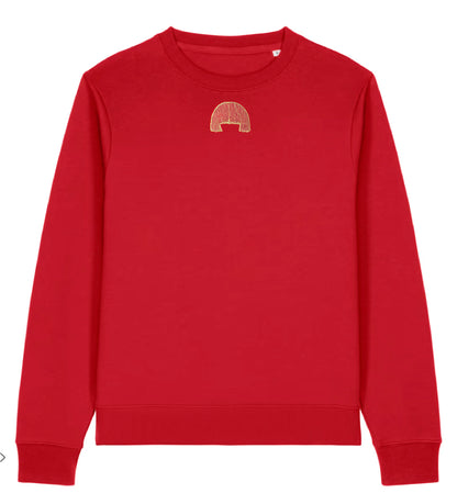 Sweat femme 80' broderie dorée
