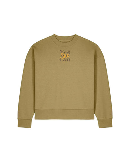 Sudadera con capucha Cropissime para mujer de "Jeanne" en algodón orgánico