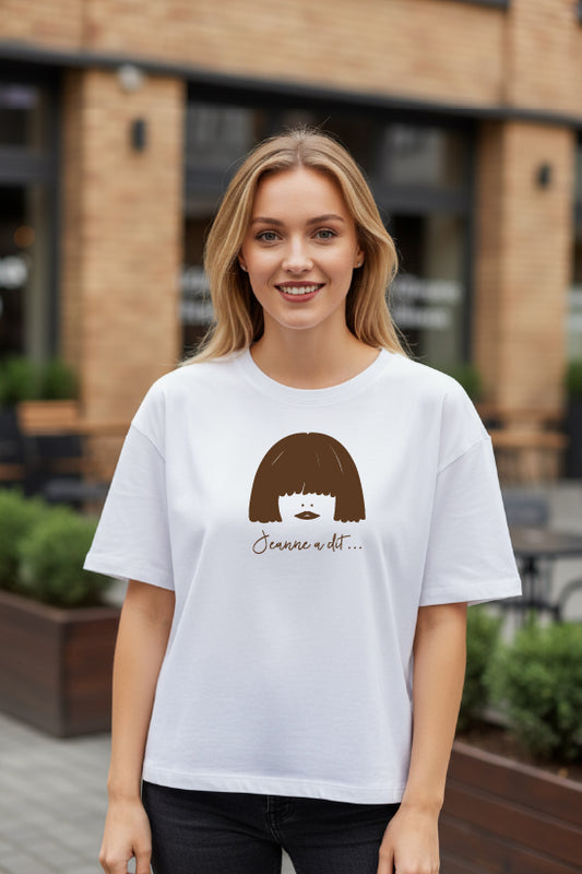 T-shirt femme "Juliette" Iconique en coton bio