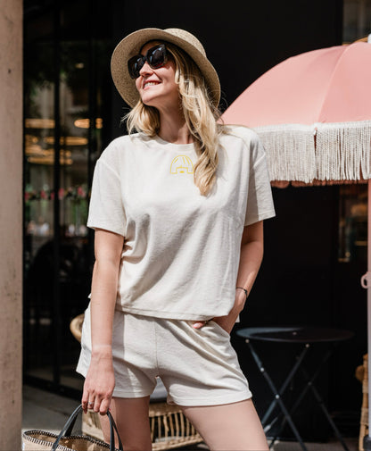 T-shirt femme en éponge Bob "Iconique"
