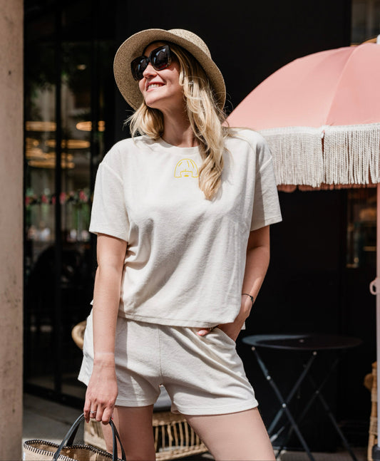 T-shirt femme en éponge Bob "Iconique"