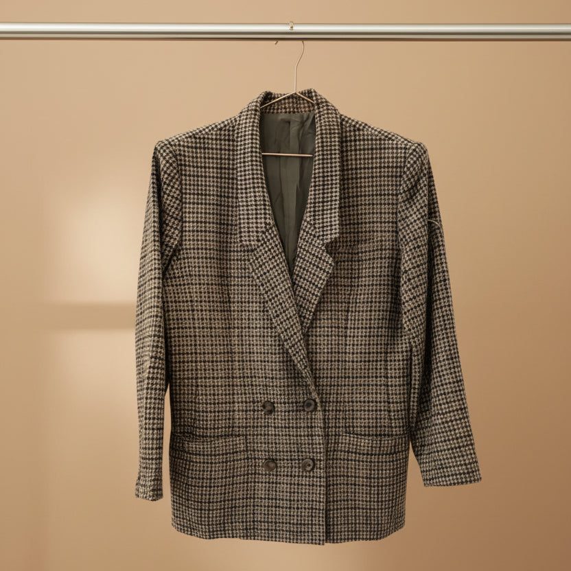 La veste vintages en tweed