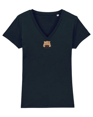 T-shirt femme en coton bio George " Grrr " visuel mini