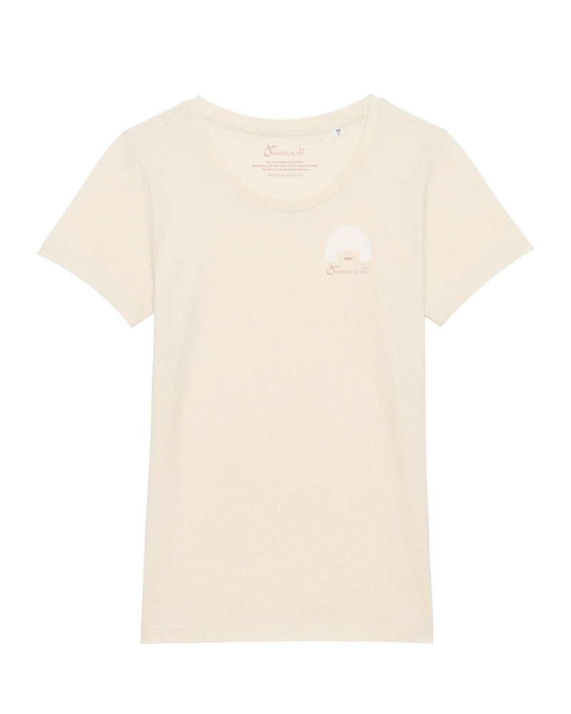 T-shirt femme en coton Bio " Octobre rose "
